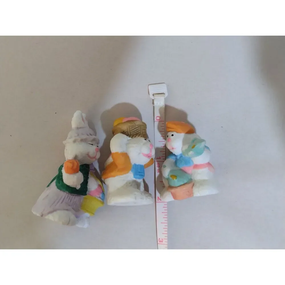 Vintage Easter Ceramic Figurines set of 3